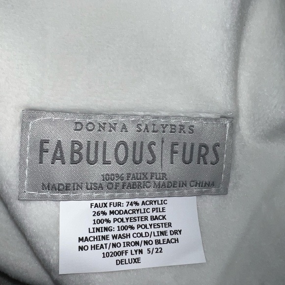 NWOT Limited Edition Lynx Faux Fur Throw 60”x72” - Picture 4 of 11